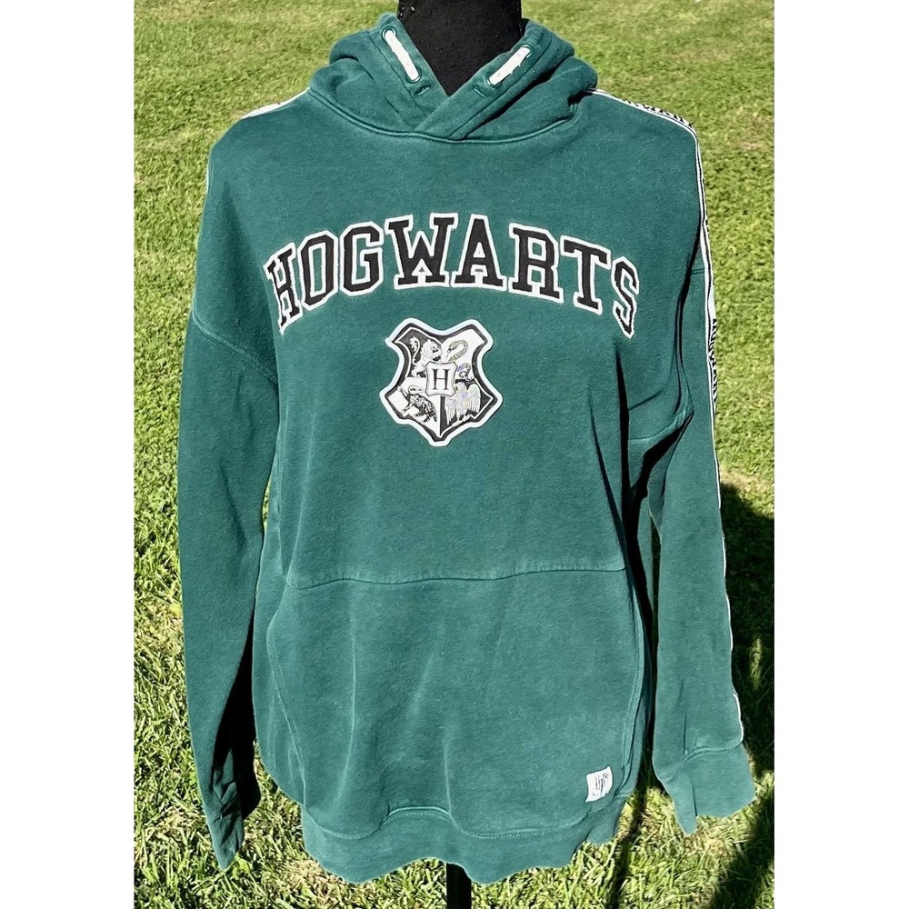 Harry Potter Hogwarts Sweatshirt‎ Womens Medium Hoodie Pullover Crest Graphic